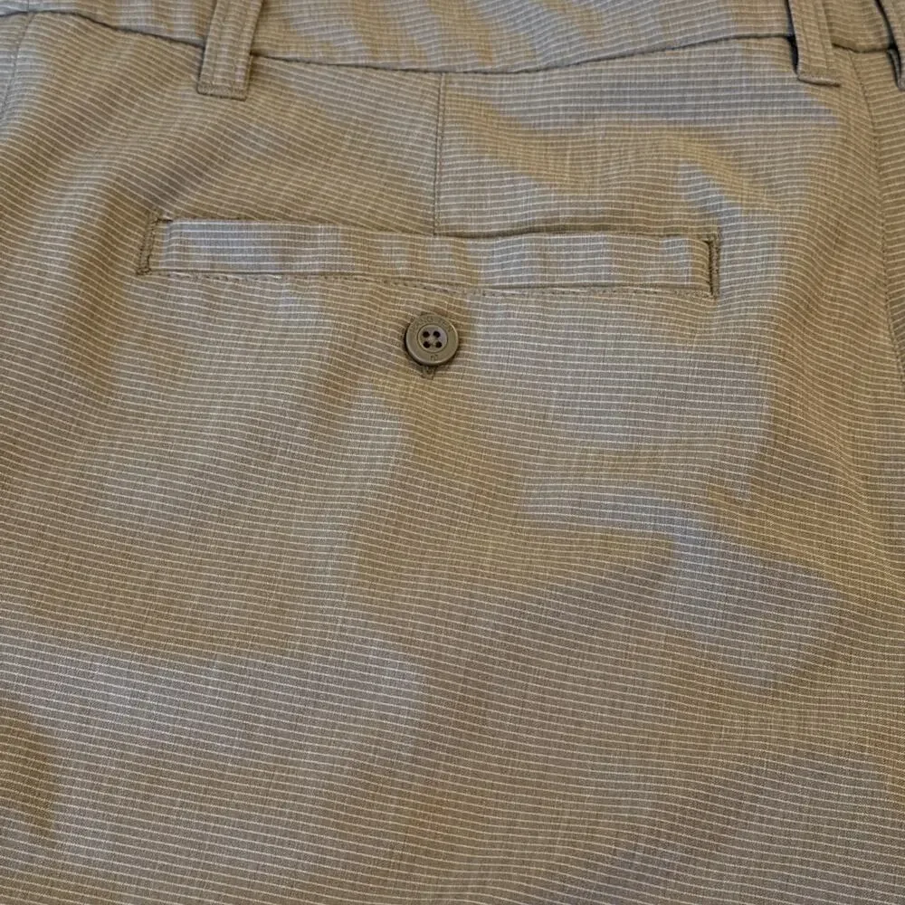 Hang Ten Men’s Tan Stretch Flat Front Chino Shorts 10